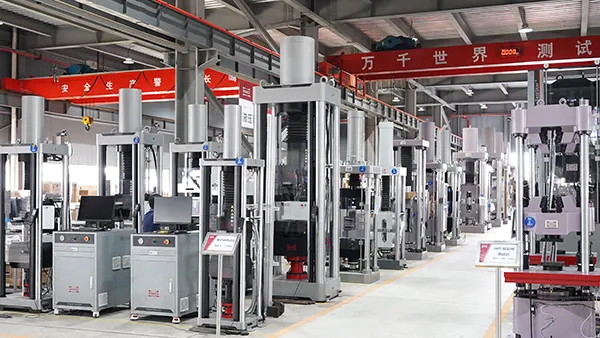 Servo-Hydraulic Universal Testing Machine Workshop