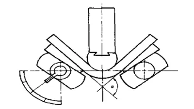 Step 1: Bend to 90° 