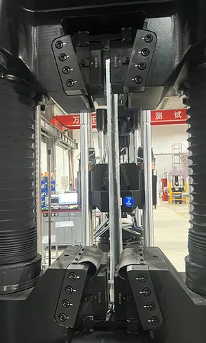 Servo-Hydraulic Universal Testing Machine, Dual Space, Wedge Action Grip