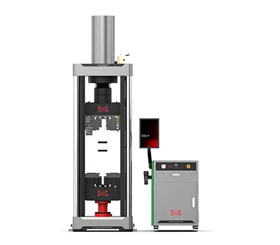 Servo-Hydraulic Universal Testing Machine, Single Space, Wedge Action Grip