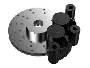 Pneumatic brake for maximum safety