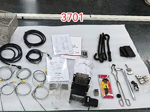 Accessories for high temperature test