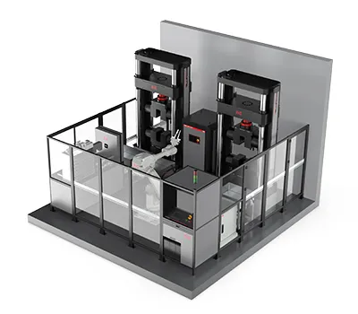 Robotic Automated Sheet Tensile Testing System
