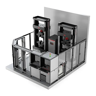 Robotic Automated Rebar Tensile Testing System
